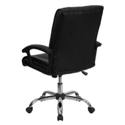 Flash Furniture Mid-Back Black LeatherSoft Swivel Manager's Office Chair With Arms 16 Flash Furniture Mid-Back Black LeatherSoft Swivel Manager's Office Chair With Arms -Furniture Store GUEST fb3aac87 11d7 44a5 a3c0 6ca5bda0d555