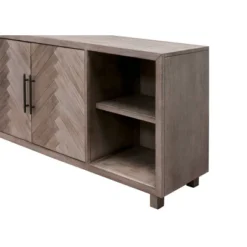 Palisades 2 Door Console TV Stand For TVs Up To 80" Gray - Martin Furniture -Furniture Store GUEST fc3fc0c3 c013 454f 8455 882244e8448f