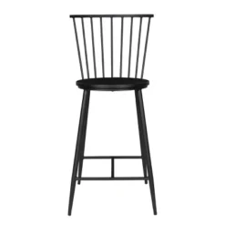 26" Bryce Counter Height Barstool Black - OSP Home Furnishings -Furniture Store GUEST fe2a459c 63d7 49ad 8493 a533bfe2155b