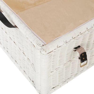 Happimess Caden Wicker Storage Trunk 5 Happimess Caden Wicker Storage Trunk - Image 3